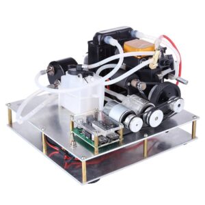 DIY TOYAN Methanol Engine Model Modified into Micro Water-cooled Generator Set
