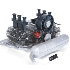 Flat-Six Boxer Engine Porsche 911 Visible Motor Working Model Kit Box New for Ages 10+