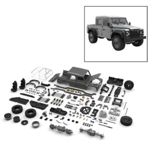 Capo CUB 1/18 Assembly 4WD Electric RC Offroad Vehicle Crawler Pickup Truck Model with Differential Lock KIT