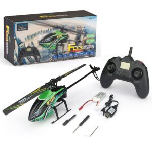 YU XIANG F03 2.4G Flybarless RC Helicopter 4CH Air Pressure Altitude Hold Single Blade