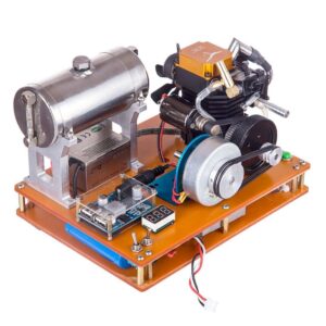TOYAN 4 stroke Gasoline Engine DIY 12V Electric Generator Science Education Laboratory Engine