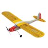 1320mm Wingspan Wooden Trainer Plane Stable Electric Balsa Airplane Assembly KIT -Orange