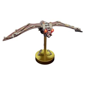 3D Mechanical LED Bat Steampunk Creepy Metal Model Kits