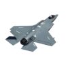 517mm Wingspan RC Jet Fighter Plane Model EPO Ready To Fly RTF - Grey