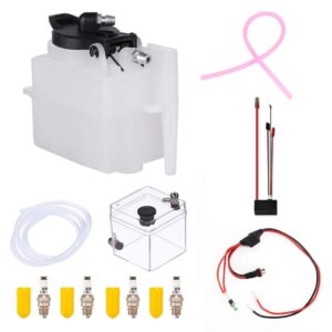 4-in-1 Igniter Glow Plugs Y Fitting Starter Kit for TOYAN FS-L400 Engine Model Upgrade