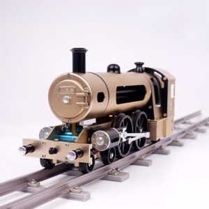 Build a Realistic Miniature Live Steam Train Locomotive That Runs with Railway Track