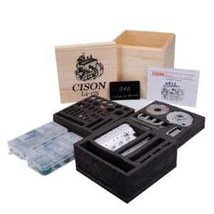 CISON FL4-175 Flathead Inline 4 Cylinder Four Stroke 9,000rpm RC Water-cooled Gasoline Engine 17.5cc