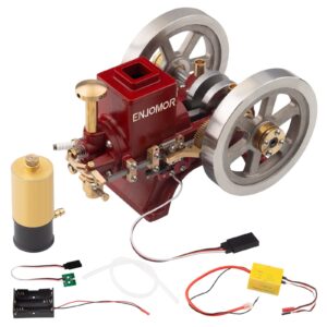 ENJOMOR 6cc Antique Red Hit and Miss Gas Engine Working Model