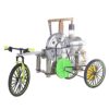 ENJOMOR Stirling Engine Powered Tricycle Model Running Trike Rider Toy