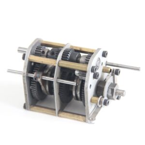 DIY Modified Four Gear Box Assembly Accessories for Methanol Engine RC Car Model