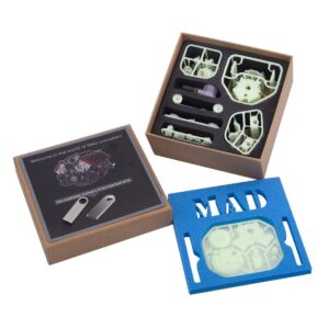 MAD RC Simulated V8 Engine KIT that Works Original Color Unpainted Version