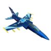 Mini AMX EDF Fighter Jet Hand Throwing EPO RC Aircraft Plane 500mm Wingspan RTF - Blue