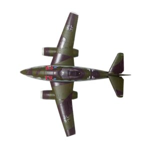 MINI ME-262 RTF Twin Bypass 50mm EDF Jet RC Aircraft Fighter EPO Airplane