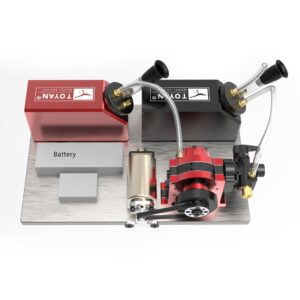 Upgrade Electric Start Kit Starter Motor with Base for TOYAN Single Rotor & Twin Rotor Engines