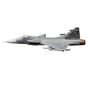 Swedish JAS-39 Griffin EPO Bypass RC Airplane Aircraft Fighter 765mm Wingspan (PNP ARF) Grey