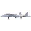 T50 EPO EDF Fighter Jet Hand Throwing RC Aircraft Airplane PNP - Grey