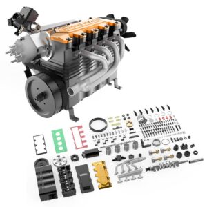 TOYAN FS-L400 14cc Inline 4 Cylinder 4 Stroke Water-cooled Assembly Engine Model For RC Model Car Ship Airplane
