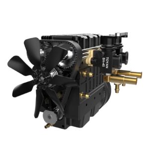 TOYAN FS-L200W 4 Stroke 2 Cylinder DIY Build RC Car Engine Kit That Runs