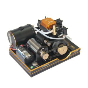 TOYAN Modified One-button Start Single Cylinder 4-stroke Methanol Engine 12V Generator Model