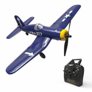 VOLANTEXRC F4U Corsair Airplane 400mm Wingspan Airplane with Xpilot Gyro - RTF