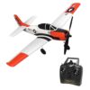 VOLANTEXRC 2.4G RC 4CH T-28 Trojan 400mm Wingspan Airplane with Xpilot Gyro- RTF