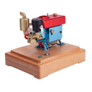 RETROL 1/8 2.6cc Mini Single-Cylinder Gas Powered Motor 4-Stroke Engine Model 2.6cc Upgrade