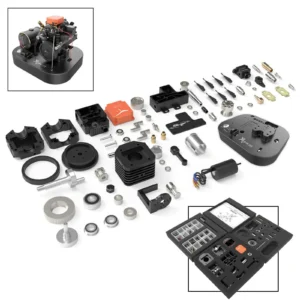 TOYAN FS-S100AC 4-stroke Methanol Engine Assembly Starting Full Set for 1/8 1/10 1/12 RC Car Ship Model